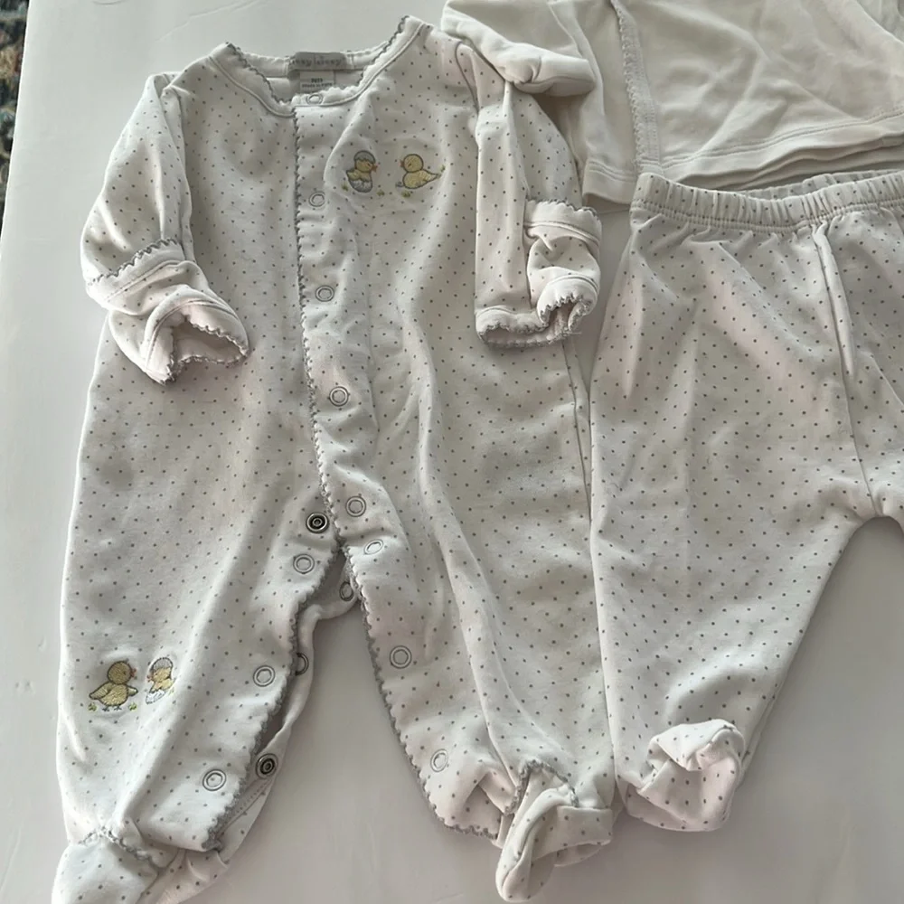 Kissy Kissy Set Footies Top And Pants 0-3m